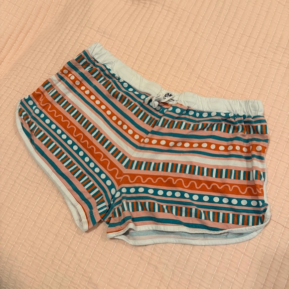 Lazy One Llama PJs tank and shorts, L top, XL bottom - Picture 5 of 7